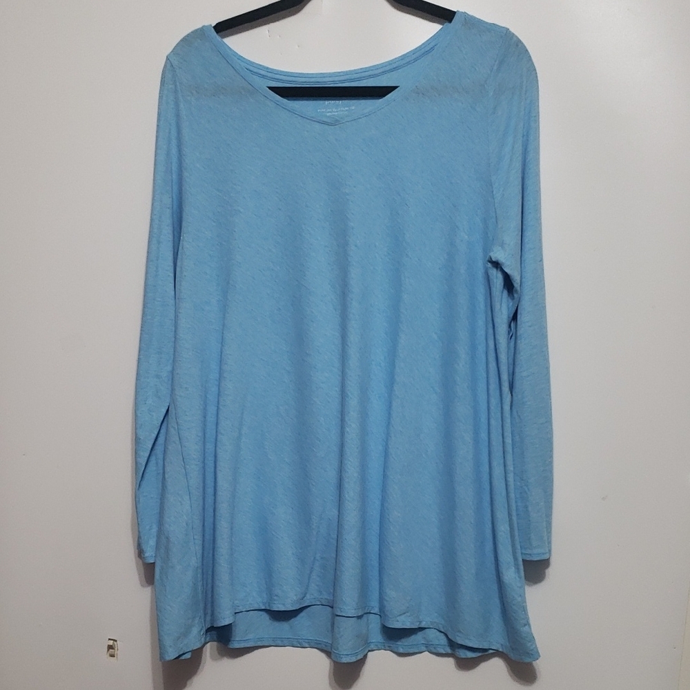 J.Jill Pure Jill‎ Elliptical Prima Cotton Tee